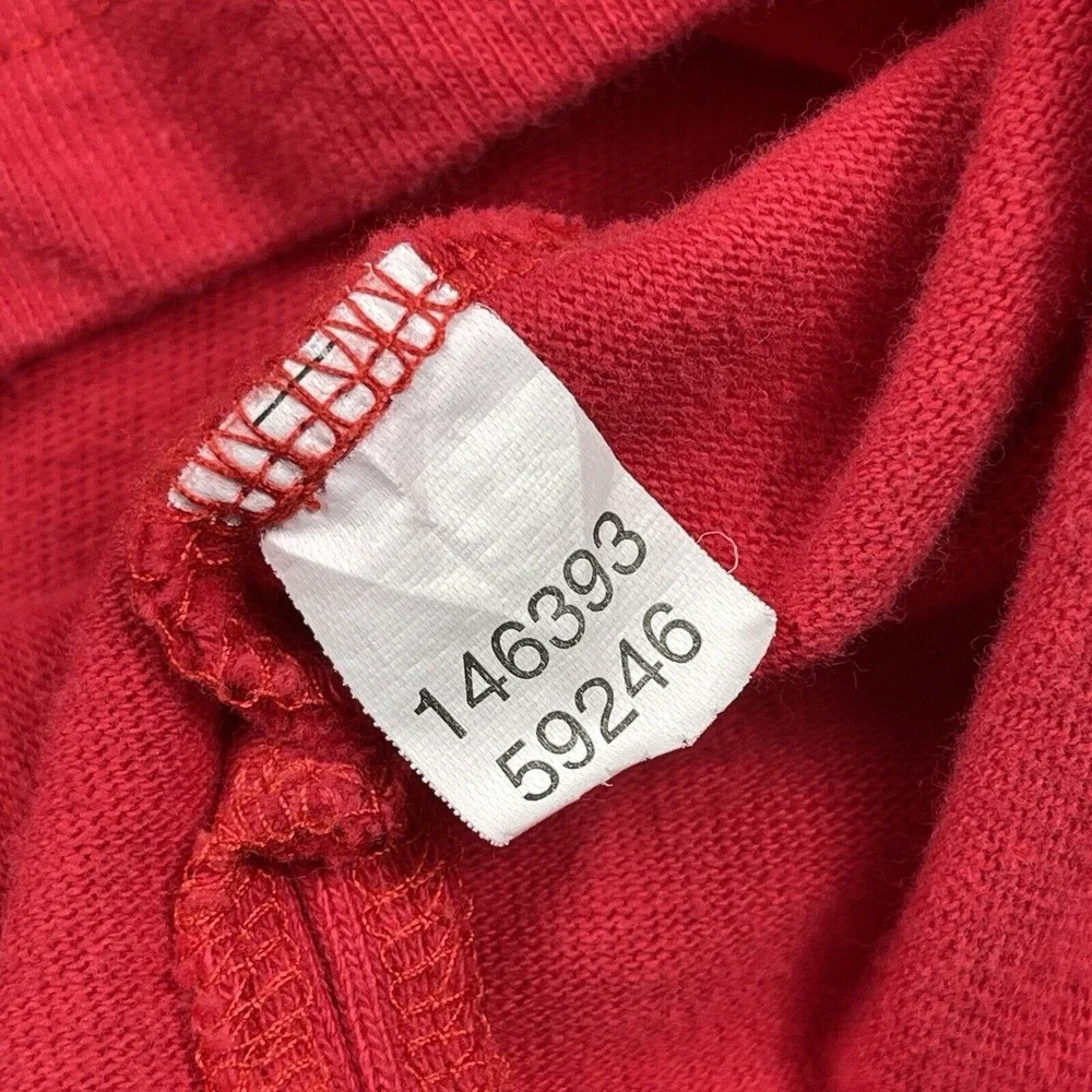 The Territory Ahead‎ Pullover Mens Large Gray Red 1/4 Zip Casual Outdoors Travel